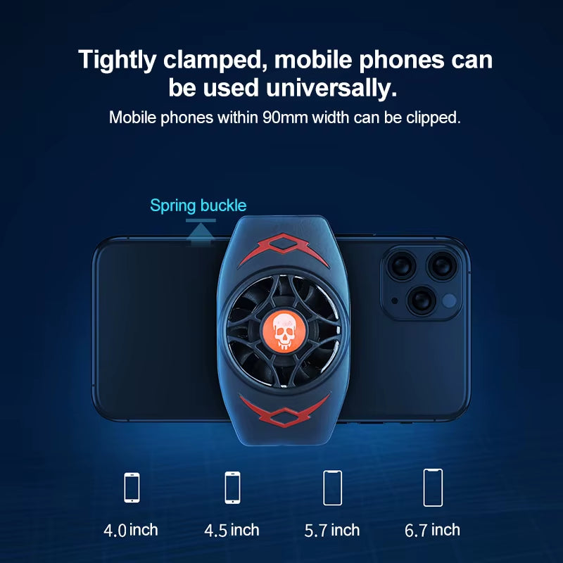 Portable Mobile Cooling Fan for Smartphones - Ultimate Gaming Accessory