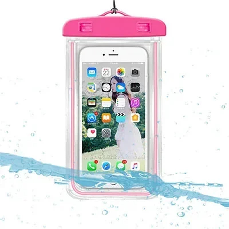 Ultimate Waterproof Phone Pouch for Water Sports - Dive, Swim, and Ski with Confidence! Fits 6 Inch Phones