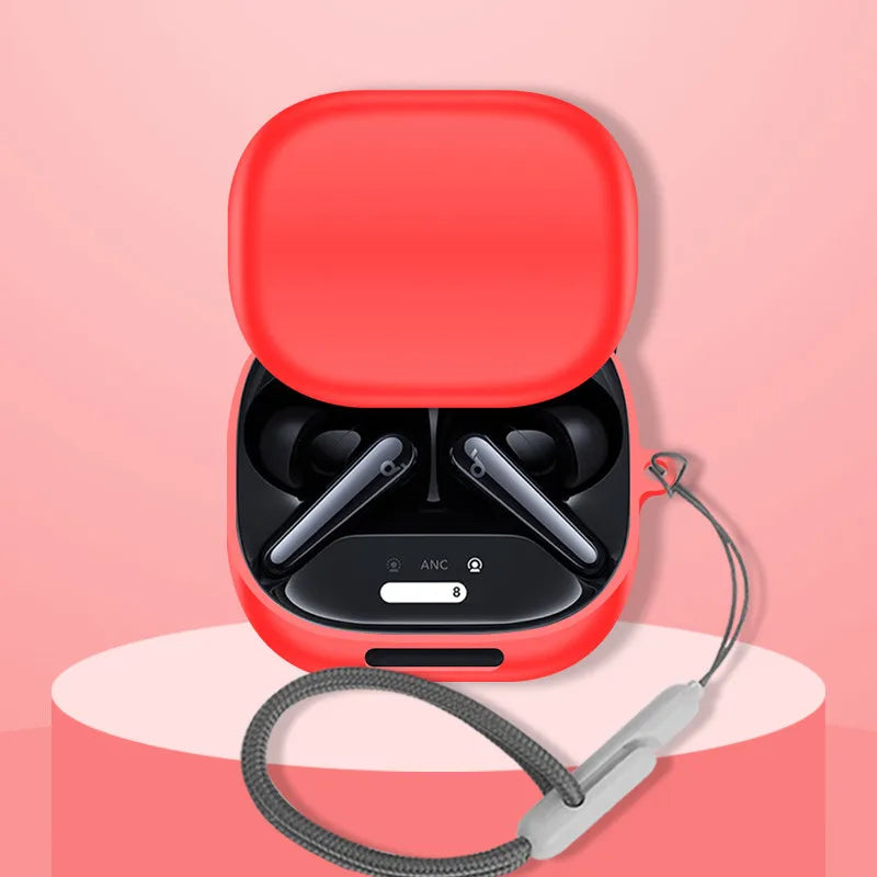 Anker Soundcore Liberty 4 Pro Protective Case with Nylon Lanyard - Soft Cover Sleeve and Hand Rope Strap Accessories