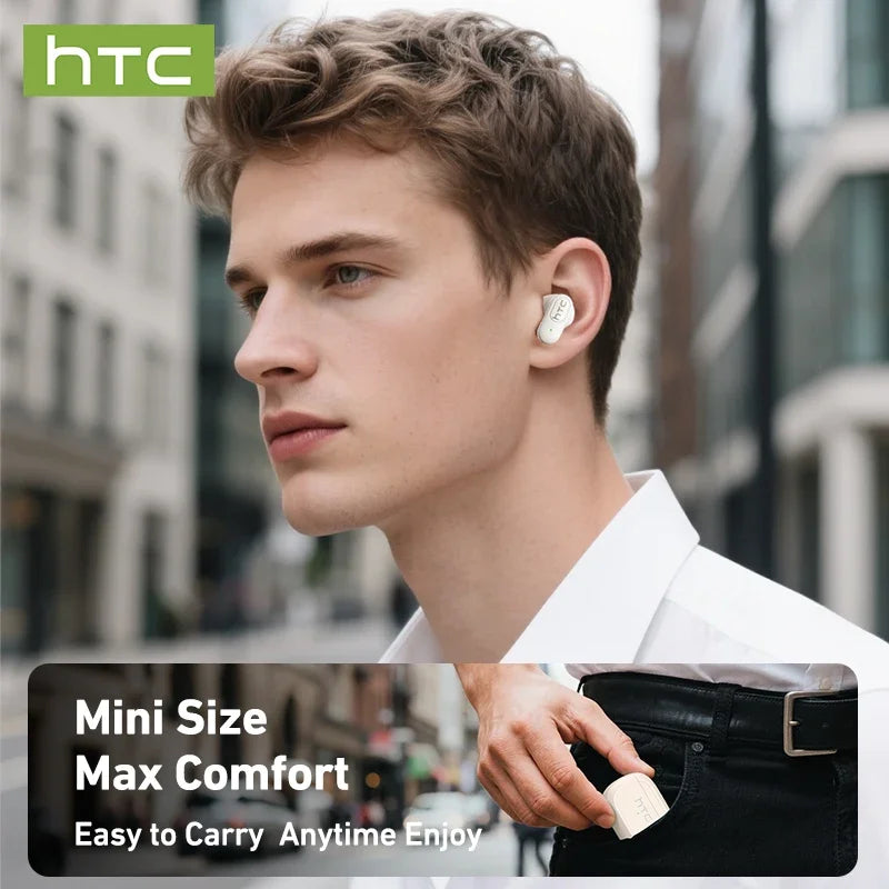 NE51 TWS Bluetooth Earbuds - Mini Sports Wireless Headphones with Smart Noise Reduction - Stylish Green & Black Design