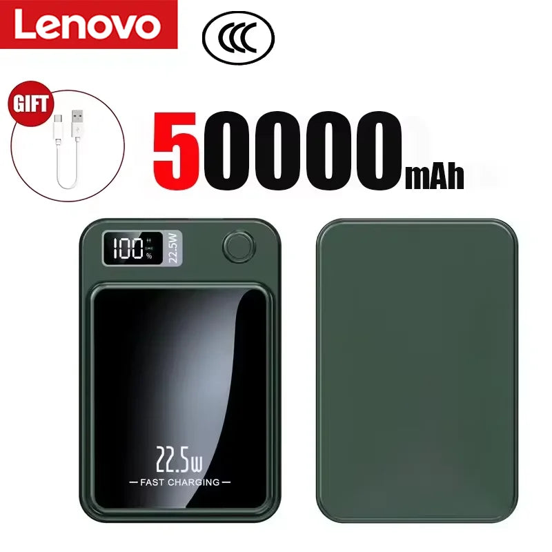 200000mAh Magnetic Wireless Power Bank - Fast Portable Charger for MagSafe, iPhone, Huawei, Samsung