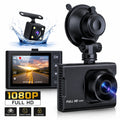 Capture Every Moment: NEXPOW Dual Dash Cam with 1080P Front & Rear Recording, Night Vision, G-Sensor, and Loop Recording