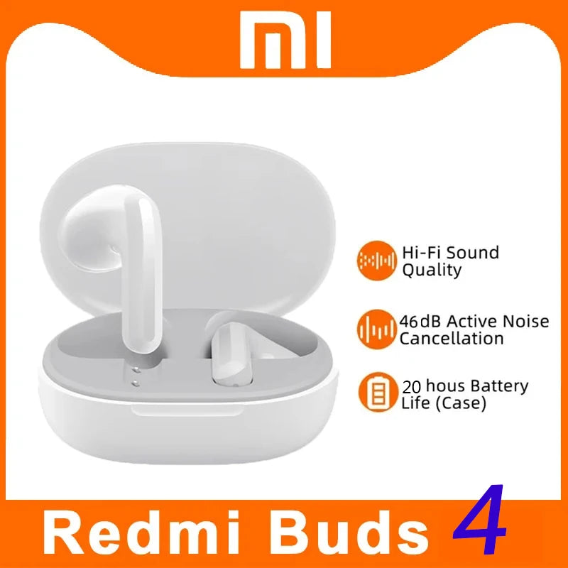 Xiaomi buds 4 Lite TWS Earphones - Bluetooth 5.3, IP54, 20H Playtime