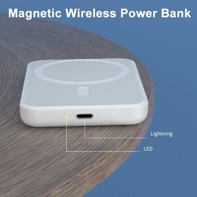Power Up Your iPhone with Our 10000mAh Magnetic Wireless Charger – Effortless Charging for On-the-Go!